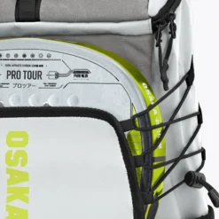 Osaka Pro Tour Padel Backpack | Light Grey-Lime