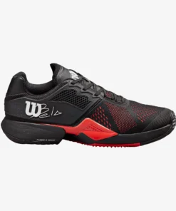 Ανδρικά παπούτσια Padel Wilson Bela Tour Black/Red