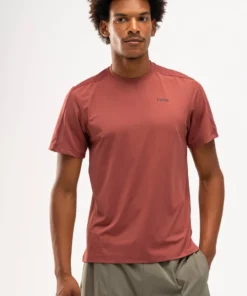 PRO men's sport T-SHIRT maroon