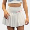 Hirostar Ruffled Padel Skirt White