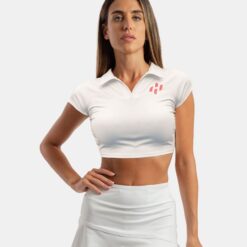 Hirostar Women's Technical Polo - White