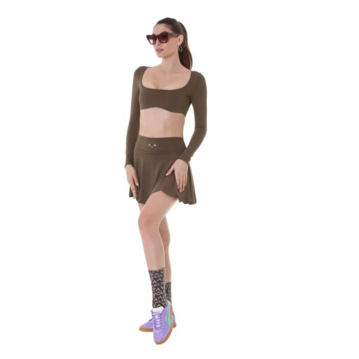 Altra Volta Urban Olive Crop Top