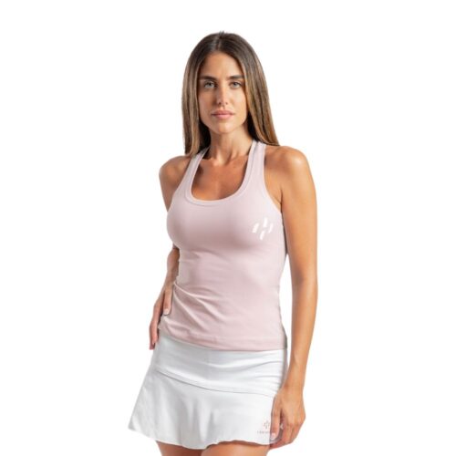 Hirostar Women's Padel Top - Powder Pink