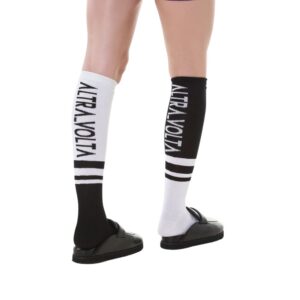 2-21-2.jpg Altra Volta White & Black Signature Socks
