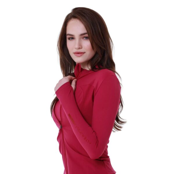 Altra Volta Long Sleeve Burgundy Jacket
