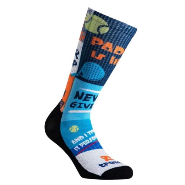 Pdltrendz Padel Socks Orange Blue