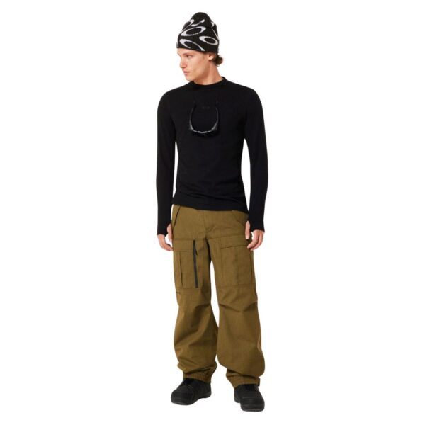 Oakley Spruce Wool LS Base Layer Black