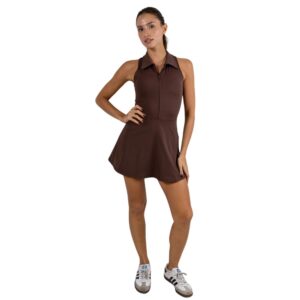 Esamor Soft Sculpt Dress Brown