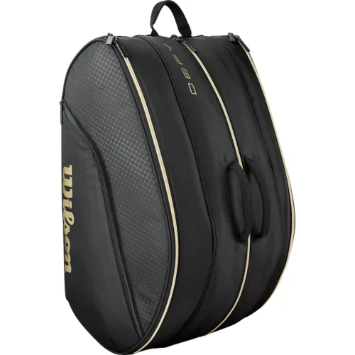 Τσάντα Padel Wilson Defy V1 Black/Gold