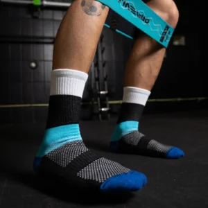 Pdltrendz Padel Socks Black Turquoise