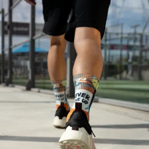 Pdltrendz Padel Socks Orange Blue
