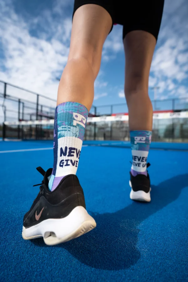 Pdltrendz Padel Socks Purple Blue