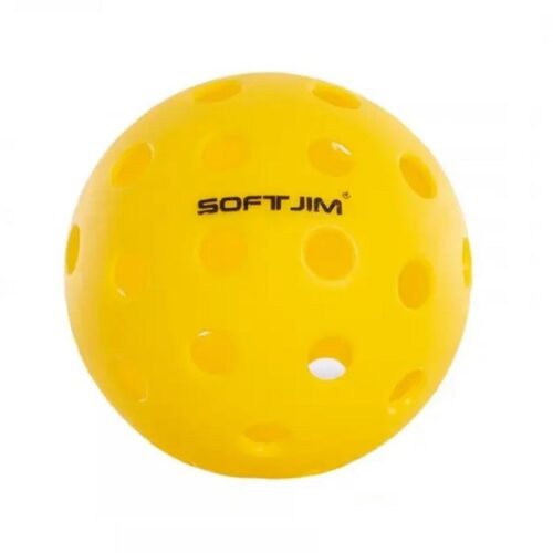 Yellow SoftJim Basic Pickleball Ball