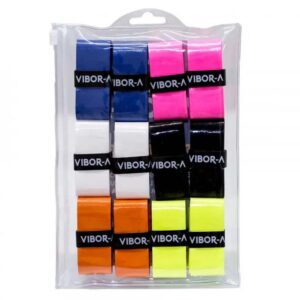 Vibor-A Overgrips 1 Unit Black Blue Orange Pink White Yellow