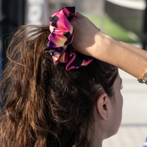 Wildlife Leopard Scrunchie