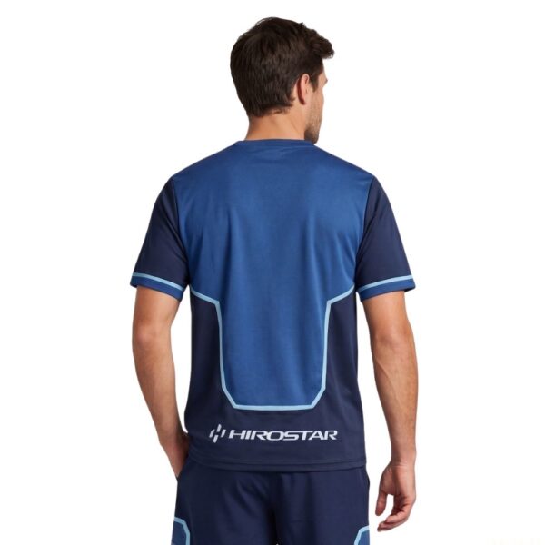 Hirostar Alien Padel T-Shirt Blue - Tolito Aguirre