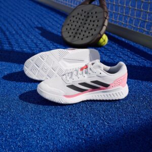 Ανδρικά Παπούτσια Padel Adidas Courtquick Cloud White