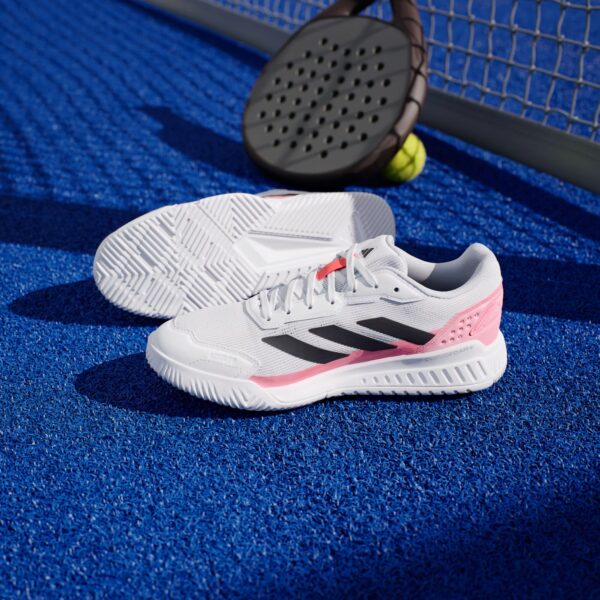 Ανδρικά Παπούτσια Padel Adidas Courtquick Cloud White