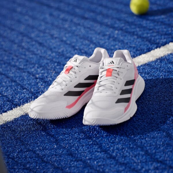 Ανδρικά Παπούτσια Padel Adidas Courtquick Cloud White