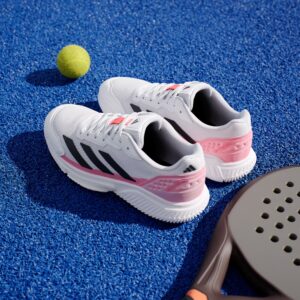 Ανδρικά Παπούτσια Padel Adidas Courtquick Cloud White