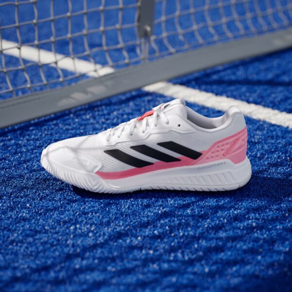 Ανδρικά Παπούτσια Padel Adidas Courtquick Cloud White