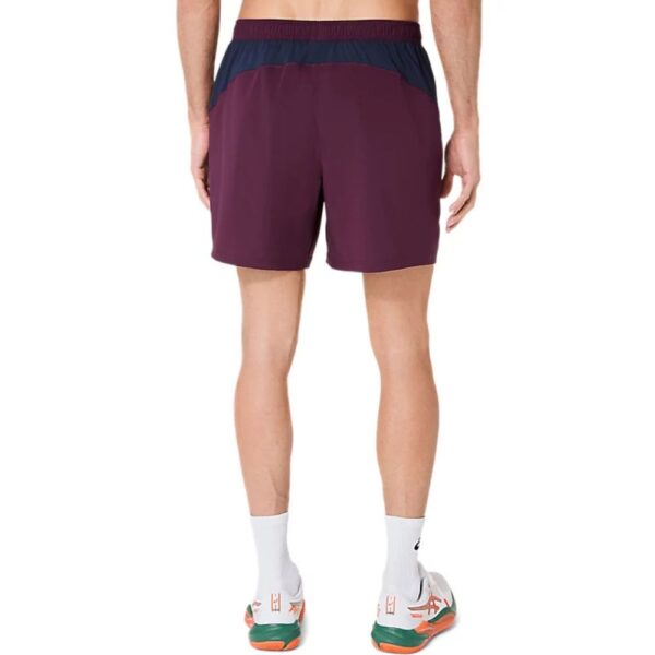 Asics Padel Court 7In Short Dark Aubergine Asics Padel Court 7In Short Dark Aubergine