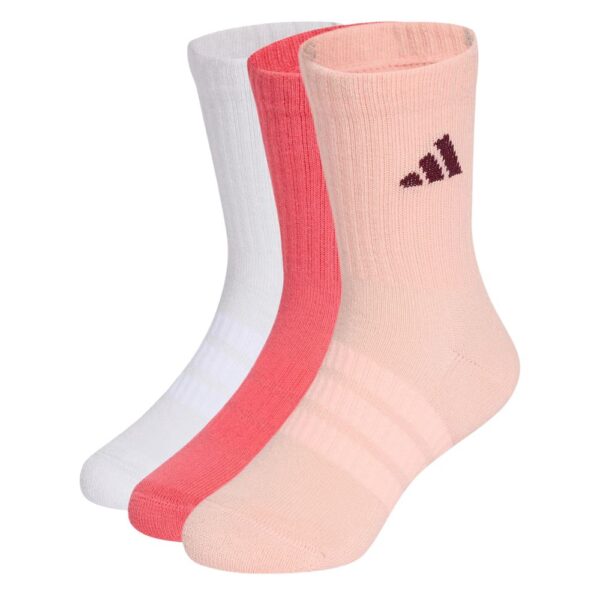 Adidas Mid-Crew Sports Socks – 3 Pairs - Kids