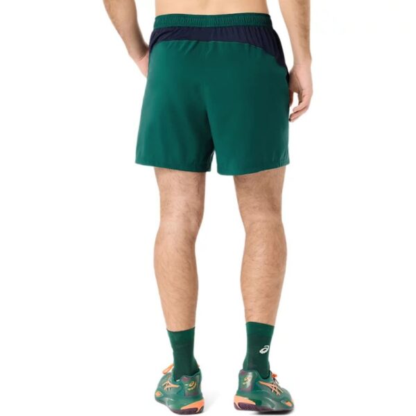 Asics Padel Court 7In Short Green Asics Padel Court 7In Short Green