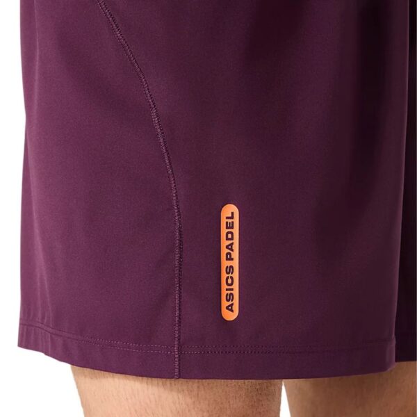 Asics Padel Court 7In Short Dark Aubergine Asics Padel Court 7In Short Dark Aubergine