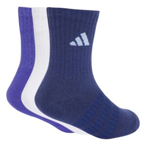 Adidas Mid-Crew Sports Socks with Cushioning – 3 Pairs Adidas Mid-Crew Sports Socks with Cushioning – 3 Pairs