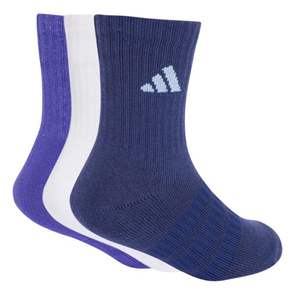 Adidas Mid-Crew Sports Socks with Cushioning – 3 Pairs Adidas Mid-Crew Sports Socks with Cushioning – 3 Pairs